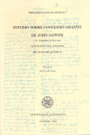 Seller image for Estudio sobre 'Confessio Amantis' de John Gower y su versin castellana 'Confesin del amante' de Juan de Cuenca for sale by AG Library