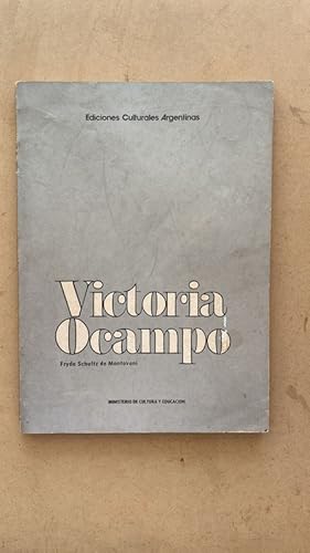 Imagen del vendedor de Victoria ocampo a la venta por International Book Hunting