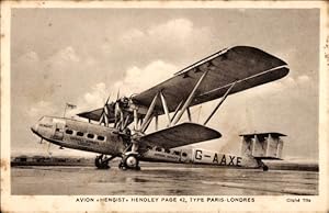 Ansichtskarte / Postkarte Avion Hendley Page Typ 42, Hengist, G AAXE, Imperial Airways London