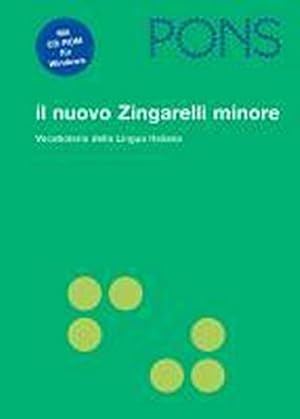 Imagen del vendedor de PONS il nuovo Zingarelli Minore: Vocabulario della lingua italiana con CD-Rom : Vocabolario della Lingua Italiana. Mit ber 65.000 Stichwrtern a la venta por AHA-BUCH GmbH