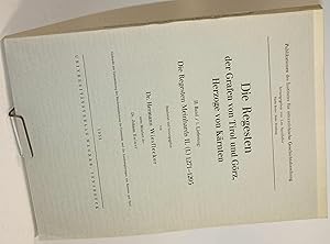 Seller image for Die Regesten der Grafen von Tirol und Grz, Herzoge von Krnten. II. Band / 1. Lfg.: Die Regesten Meinhards II. (I.) 1271-1295. for sale by Antiquariat Gallus / Dr. P. Adelsberger