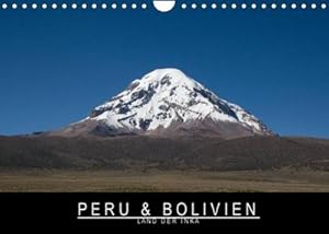 Bild des Verkufers fr Peru & Bolivien - Land der Inka (Wandkalender 2022 DIN A4 quer) : Ursprnglichkeit und Schnheit der Anden (Monatskalender, 14 Seiten ) zum Verkauf von AHA-BUCH GmbH