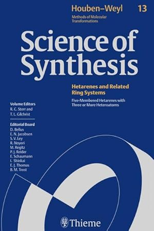 Seller image for Science of Synthesis: Houben-Weyl Methods of Molecular Transformations Vol. 13: Five-Membered Hetarenes with Three or More Heteroatoms : Five-Membered Hetarenes with Three or More Heteroatoms for sale by AHA-BUCH GmbH
