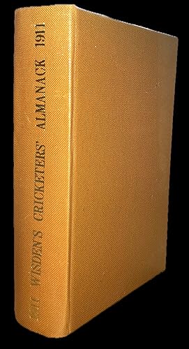 John Wisden's Cricketers' Almanack for 1911. (Rebound with wrappers)