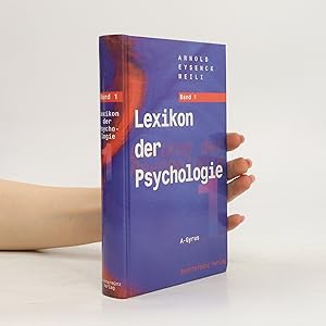 Bild des Verkufers fr Lexikon der Psychologie zum Verkauf von Bookbot