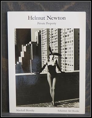 Bild des Verkufers fr Helmut Newton. Private Property. zum Verkauf von Antiquariat Johann Forster