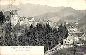 Ansichtskarte / Postkarte Bregenz am Bodensee Vorarlberg, Teilansicht der Stadt