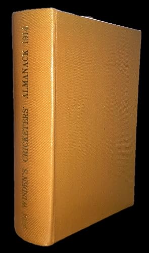 John Wisden's Cricketers' Almanack for 1914. (Rebound with wrappers)