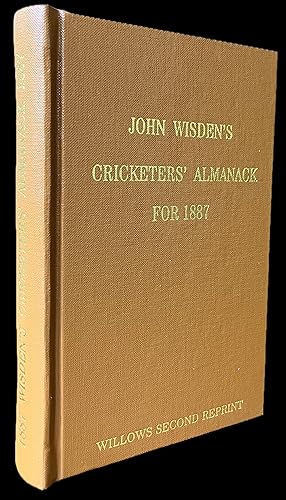 John Wisden's Cricketers' Almanack for 1887 - Willows reprint