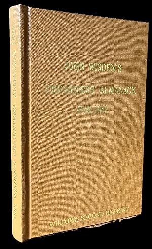 John Wisden's Cricketers' Almanack for 1882 - Willows reprint