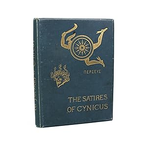 The Satires of Cynicus. Signed by the author.