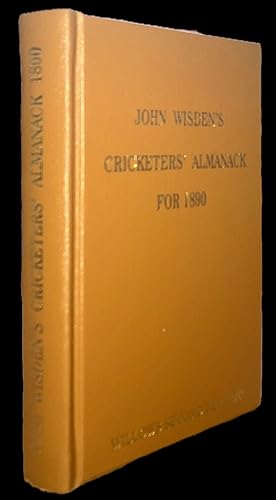 John Wisden's Cricketers' Almanack for 1890 - Willows reprint