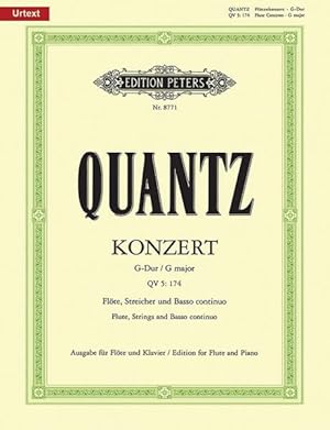 Immagine del venditore per Flute Concerto in G Qv 5-174 Edition for Flute and Piano : Edition for Flute and Piano venduto da GreatBookPrices