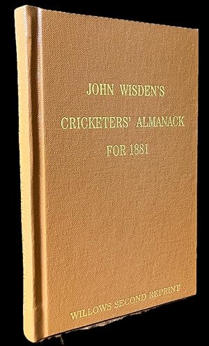 John Wisden's Cricketers' Almanack for 1881 - Willows reprint