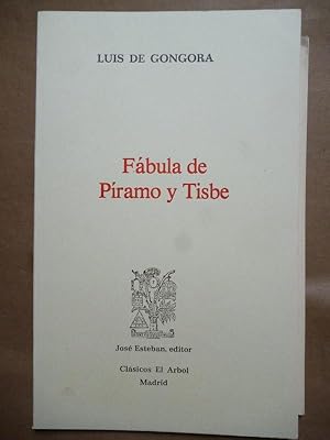 Imagen del vendedor de FBULA DE PRAMO Y TISBE. Edicin, introduccin y notas de David Garrison. a la venta por Carmichael Alonso Libros