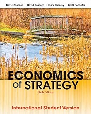 Bild des Verkufers fr Economics of Strategy zum Verkauf von WeBuyBooks