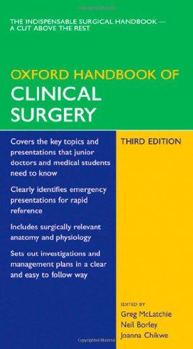 Immagine del venditore per Oxford Handbook of Clinical Surgery (Oxford Medical Handbooks) venduto da WeBuyBooks