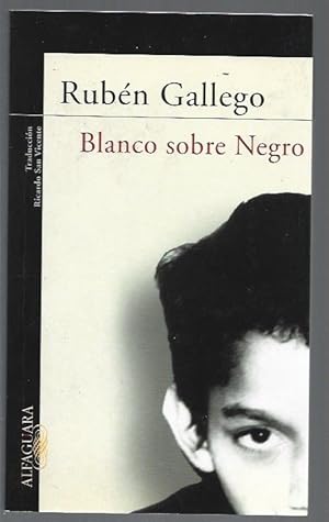 Immagine del venditore per BLANCO SOBRE NEGRO venduto da Desvn del Libro / Desvan del Libro, SL