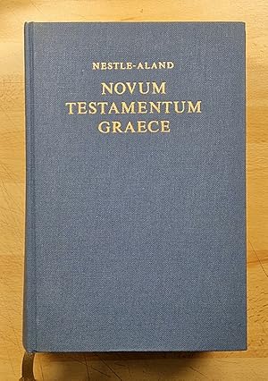 Seller image for Novum Testamentum Graece. for sale by Librairie Pierre BRUNET