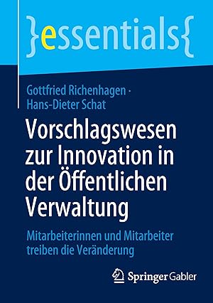 Seller image for Vorschlagswesen zur Innovation in der ffentlichen Verwaltung for sale by moluna