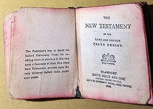 New Testament of the Lord and Saviour Jesus .