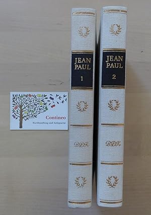 Image du vendeur pour Jean Pauls Werke in zwei Bnden. mis en vente par Contineo Buchhandlung und Antiquariat