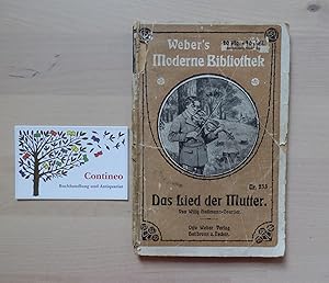 Bild des Verkufers fr Das Lied der Mutter. zum Verkauf von Contineo Buchhandlung und Antiquariat