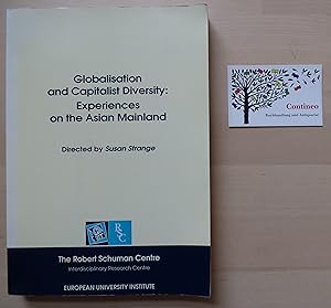 Bild des Verkufers fr Globalisation and Capitalist Diversity: Experiences on the Asian Mainland. zum Verkauf von Contineo Buchhandlung und Antiquariat