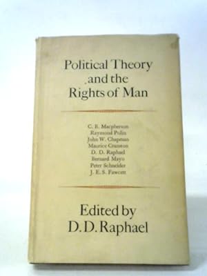 Seller image for Political Theory and The Rights of Man for sale by World of Rare Books