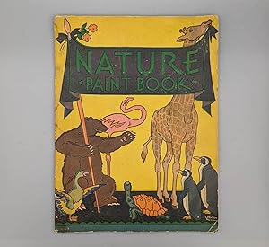 Imagen del vendedor de Nature Paint Book a la venta por Blotto Von Sozzle Rare Books