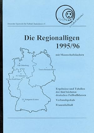 Imagen del vendedor de Die Regionalligen 1995/96 mit Mannschaftskadern aller 72 Regionalligisten a la venta por AGON SportsWorld GmbH