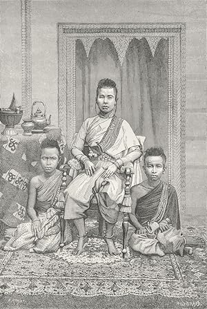 Cambojan Types - The Queen Mother