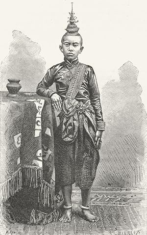 Fig. 231 Cambojan type and costume-Eldest son of Narodom