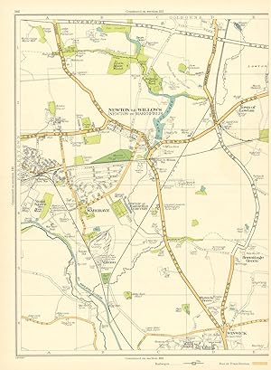 [Newton-le-Willows, Wargrave, Vulcan, Winwick, Hermitage Green, Town of Lowton] (Map Section #142)