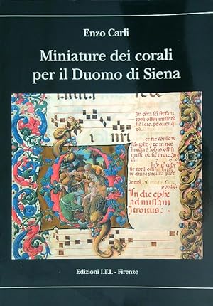 Imagen del vendedor de Miniature dei corali per il Duomo di Siena a la venta por Librodifaccia