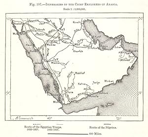 Itineraries of the Chief Explorers of Arabia