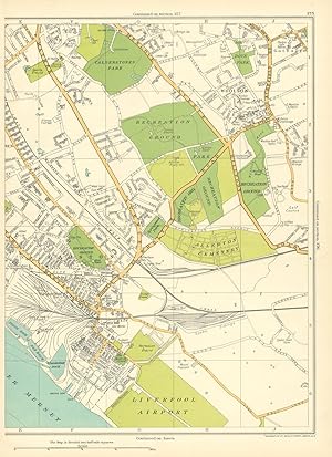 [Calderstones Park, Liverpool, Woolton, Dove Park, Garston] (Map Section #175)