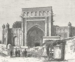 Fig. 143 Khiva: Exterior of a Mosque