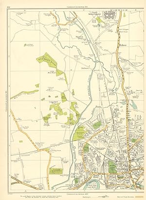 [Dallam, Bank Quay, Little Sankey Green, Bank Park, Hulme, Dallam] (Map Section #162)