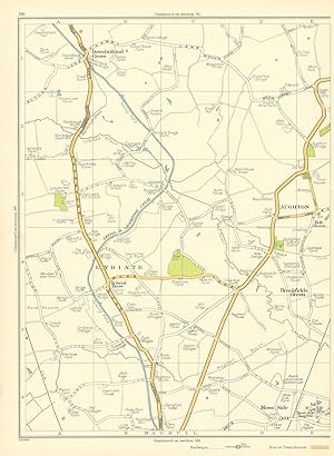 [Lydiate, Aughton, Brookfields Green, Moss Side, Downholland Cross, School Brow] (Map Section #96)