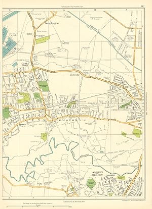 [Urmston, Ashton-On Mersey, Shawe Town, Crofts Bank, Lostock, Dumplington,] (Map Section #147)