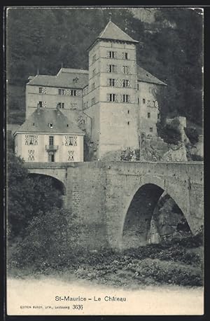 Ansichtskarte St-Maurice, Le Château
