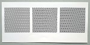 Bild des Verkufers fr Horst Bartnig - 252 Unterbrechungen in wei 252 Striche in schwarz; 252 Unterbrechungen in wei 252 Striche in schwarz; 252 Unterbrechungen in schwarz 252 Striche in wei - Nylonprint zum Verkauf von Verlag IL Kunst, Literatur & Antiquariat