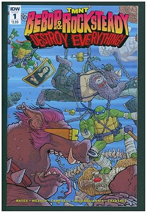 Imagen del vendedor de Teenage Mutant Ninja Turtles: Casey and April. Teenage Mutant Ninja Turtles:Bebop and Rocksteady Destroy Everything. (Two Complete Mini Series) a la venta por Parigi Books, Vintage and Rare