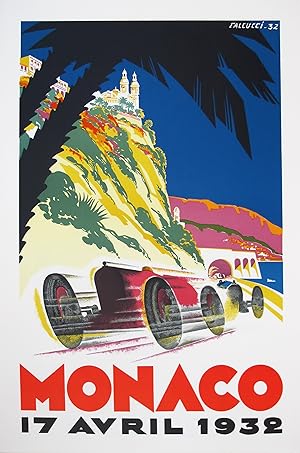 Vintage Poster - Monaco Grand Prix 1932