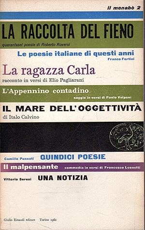 Seller image for Il menab della letteratura: 2 for sale by Messinissa libri