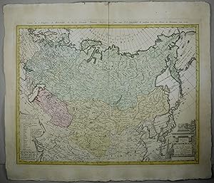 Bild des Verkufers fr Charte das Russische Reich und die von den Tatarn bewohnte Lnder in Europa und Asia enthaltend. Entworfen von F.L. Gssefeld. zum Verkauf von Daniel Thierstein
