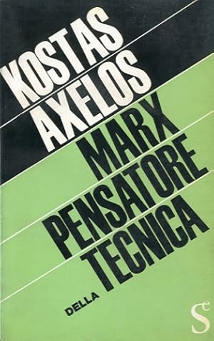 Imagen del vendedor de Marx pensatore della tecnica. a la venta por LIBET - Libreria del Riacquisto