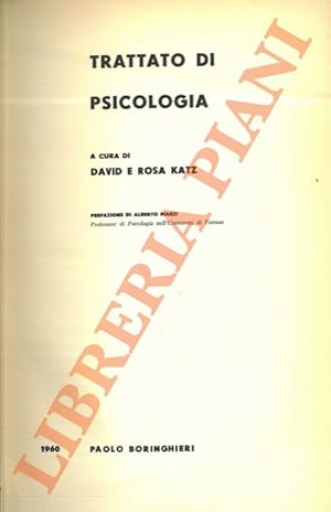 Trattato di psicologia.