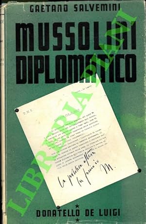 Immagine del venditore per Mussolini diplomatico. venduto da Libreria Piani